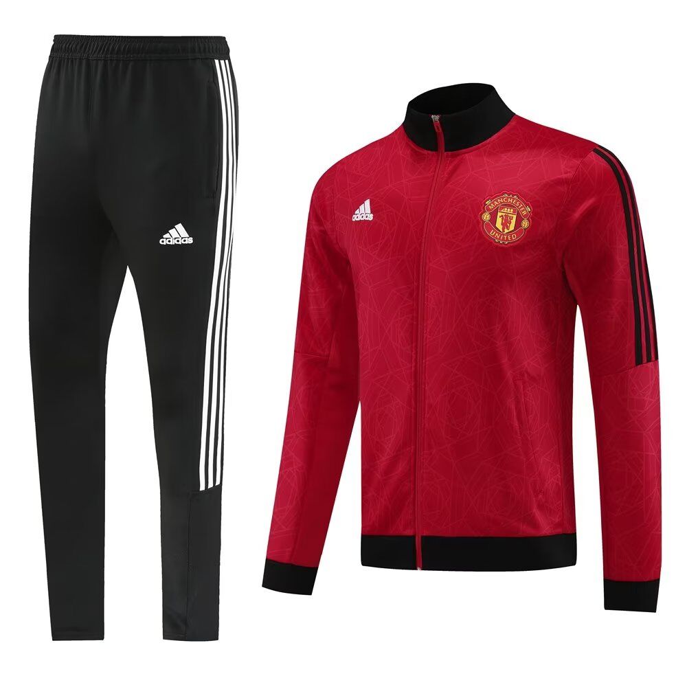 AAA Quality Man Utd 23/24 Tracksuit - Red